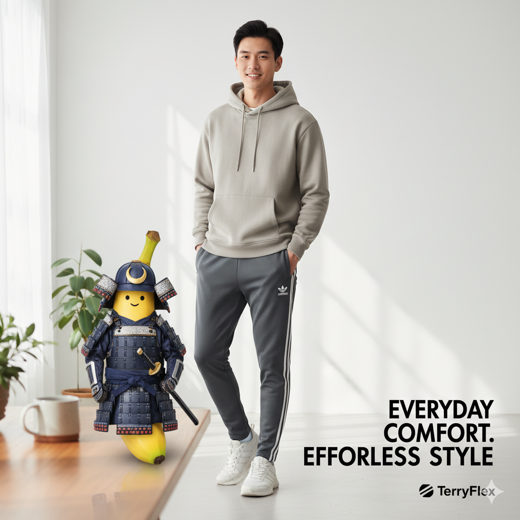 Adidas TerryFlex Premium Stretch Trouser – Everyday Comfort & Style